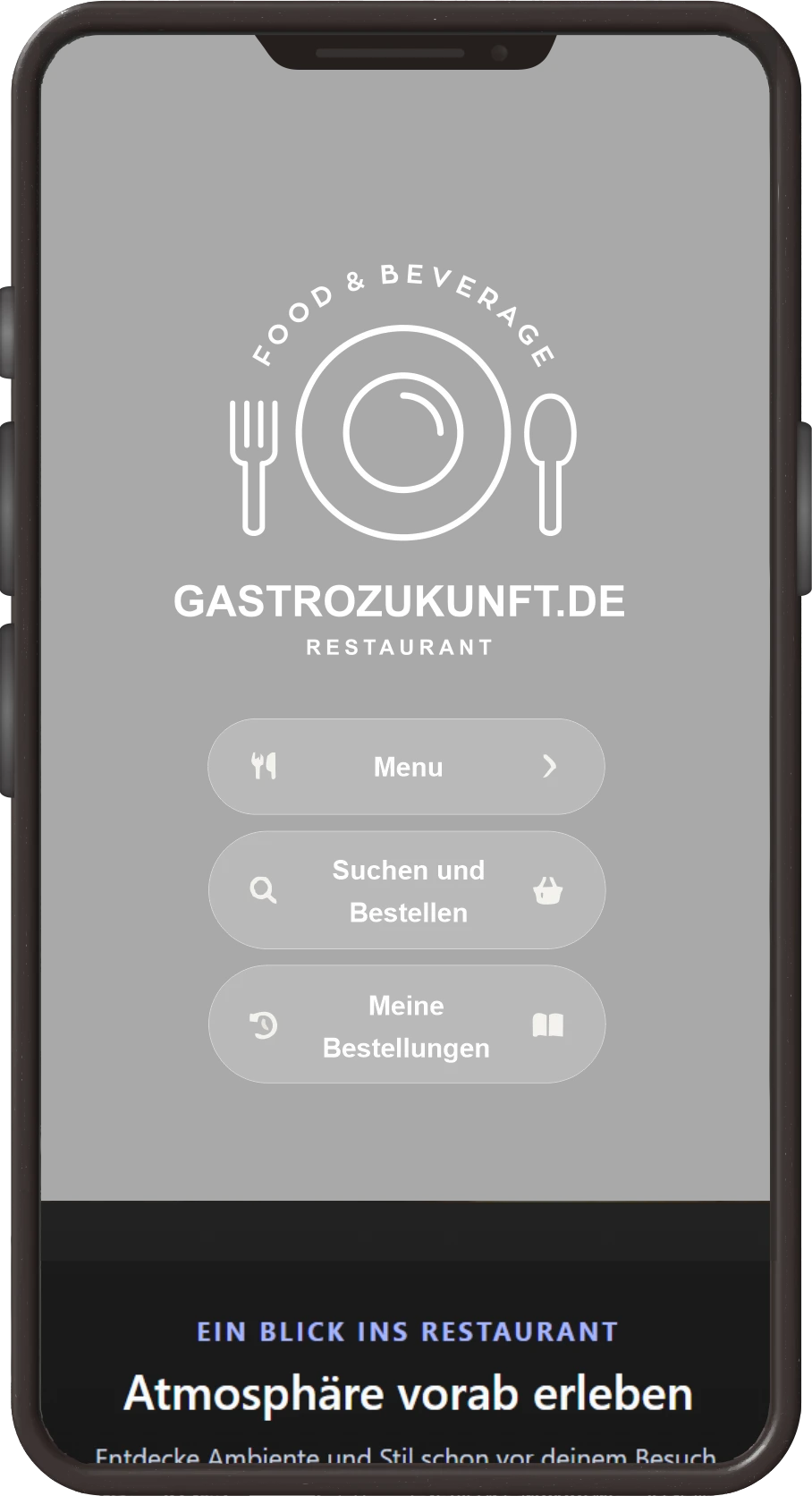 Verwaltung über das Mobiltelefon – GastroZukunft