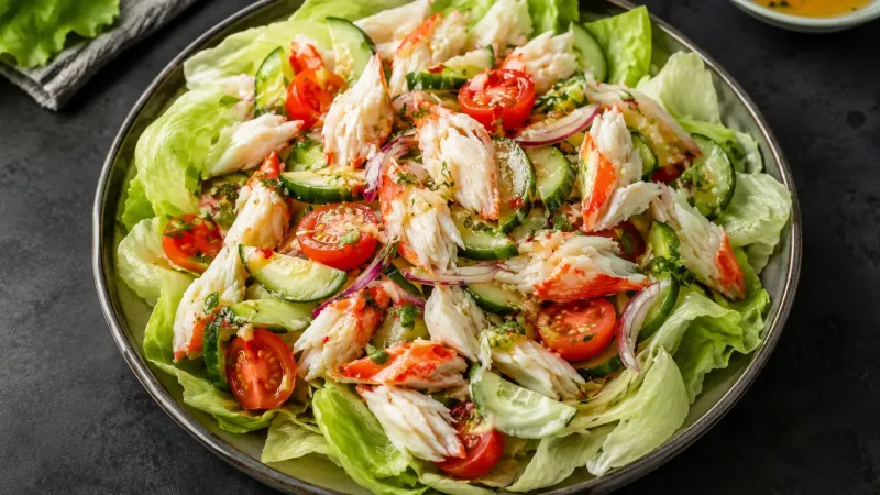 Krabben Salat