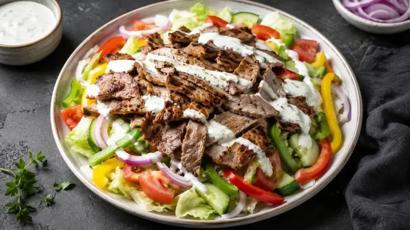 Gyros Salat