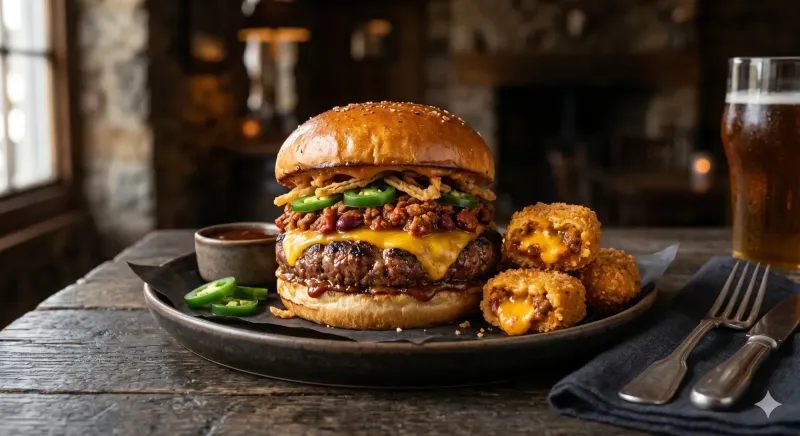 MEGA SPEZIAL BURGER Chili Burger