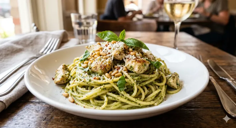 Spaghetti Pesto