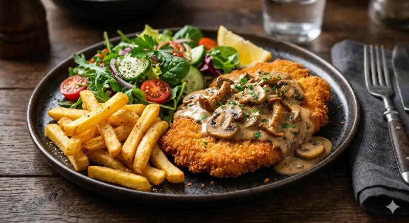 Jäger Schnitzel