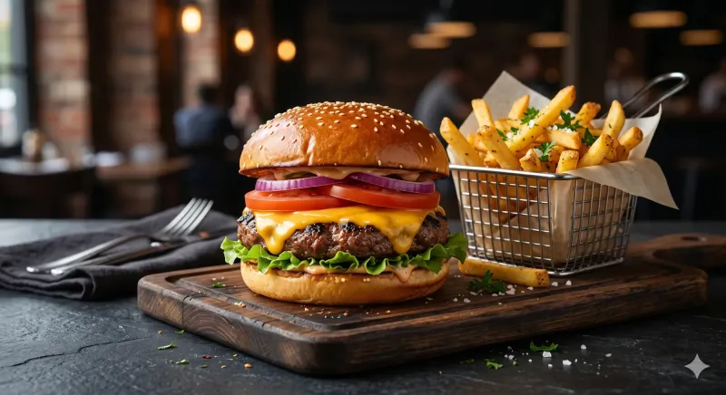 Double Cheese Melt Beef