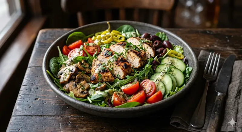 Hähnchensalat