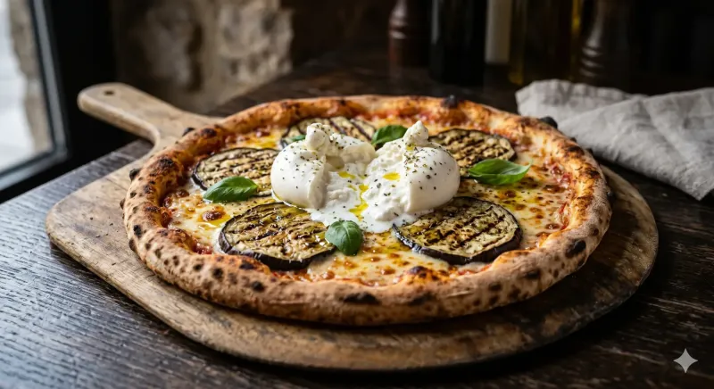 Melanzane e Burrata