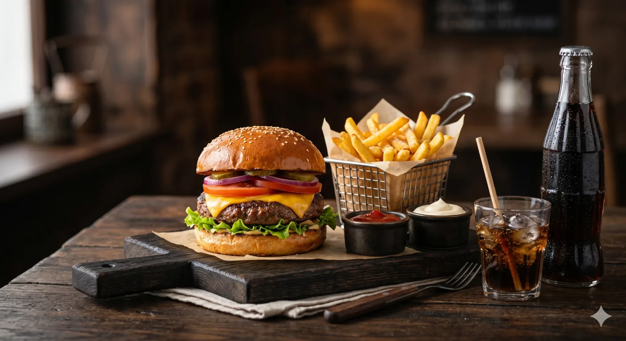 Burger Menü
