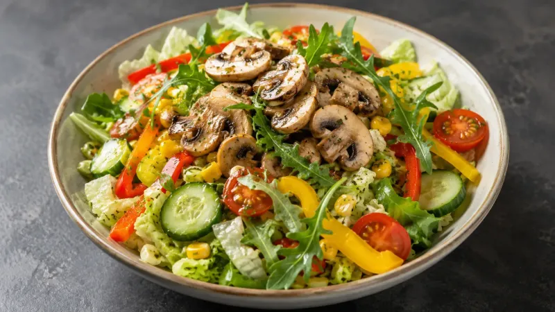 Champignons Salat