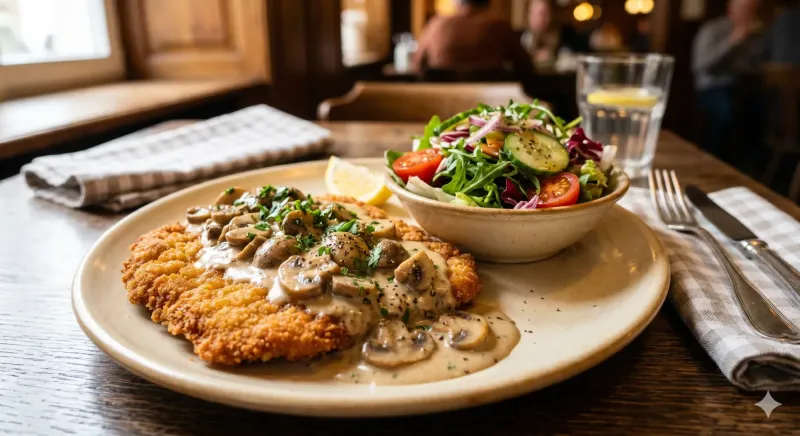 Champignonschnitzel
