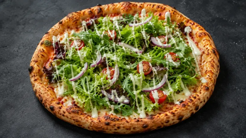 Pizza Salat