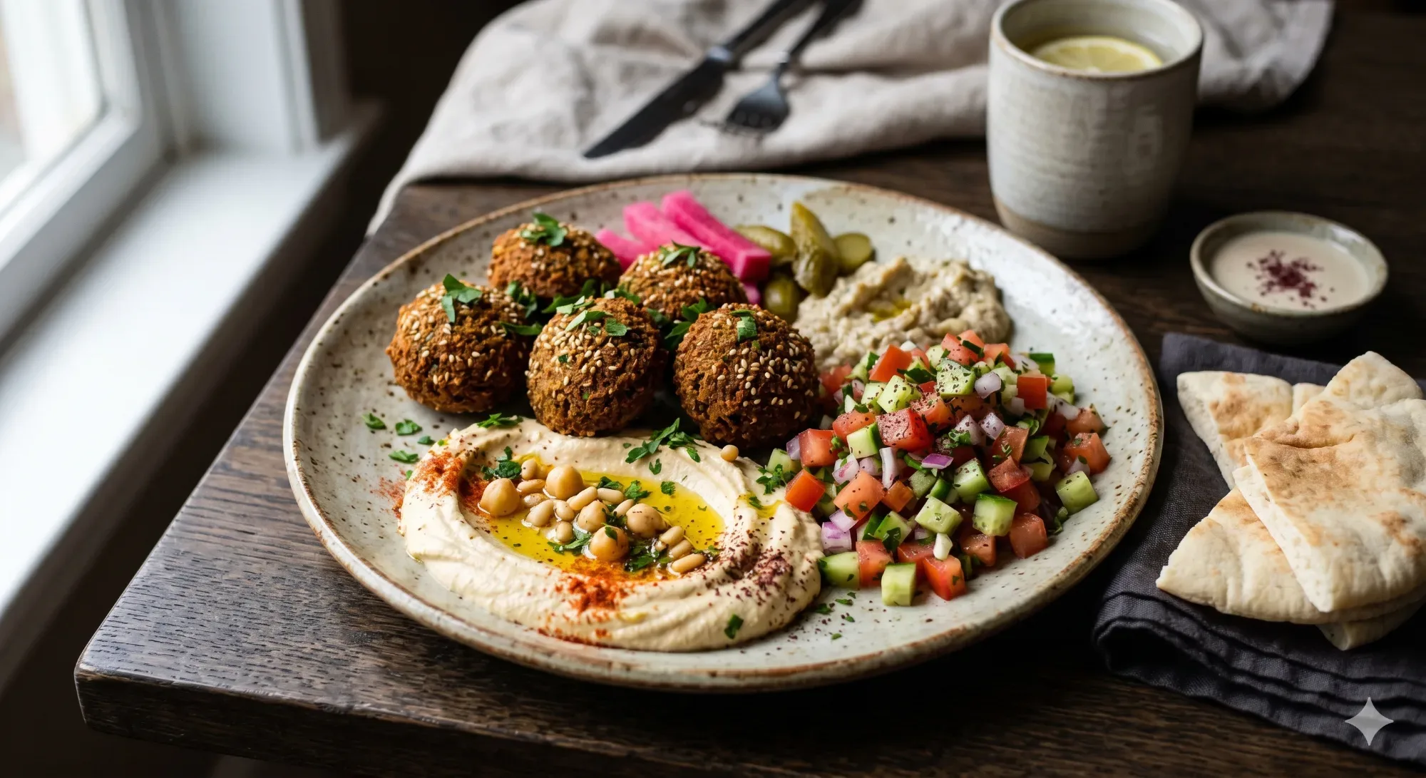 Falafel Teller