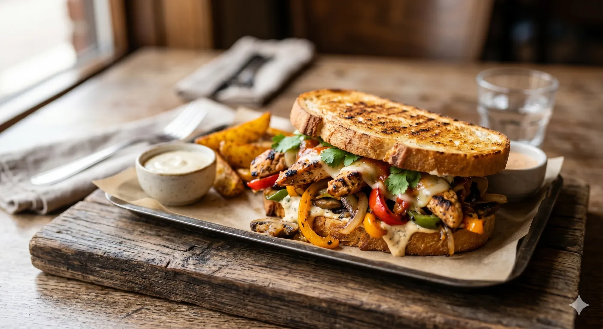 Fajita Sandwich