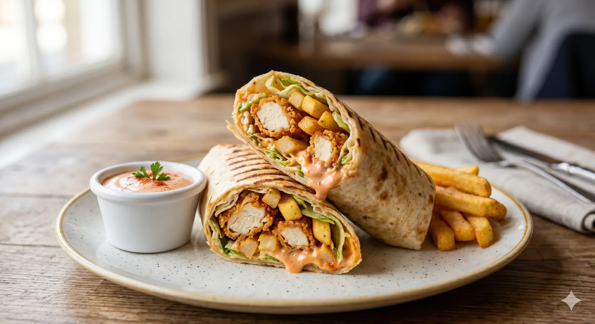 Crunchy Chicken Wrap