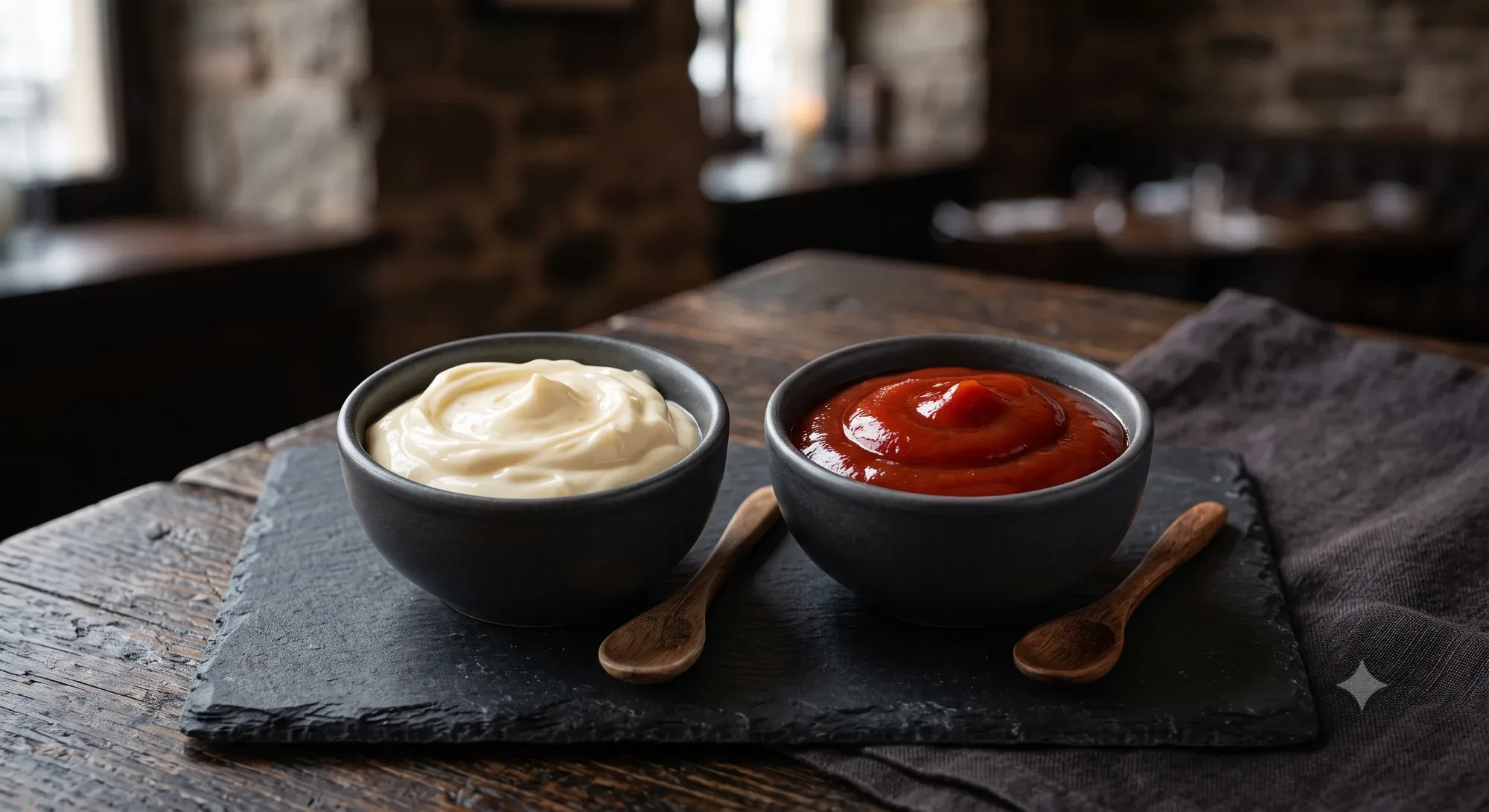 Mayo oder Ketchup